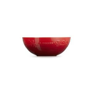 Le Creuset Stoneware Holly Serving Bowl 25cm